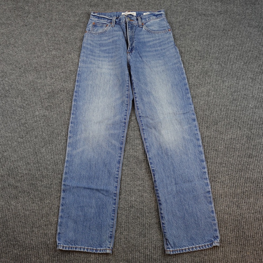 Aritzia Denim Forum The 90s Marlo Jeans Womens 25 Light Wash High Rise Baggy